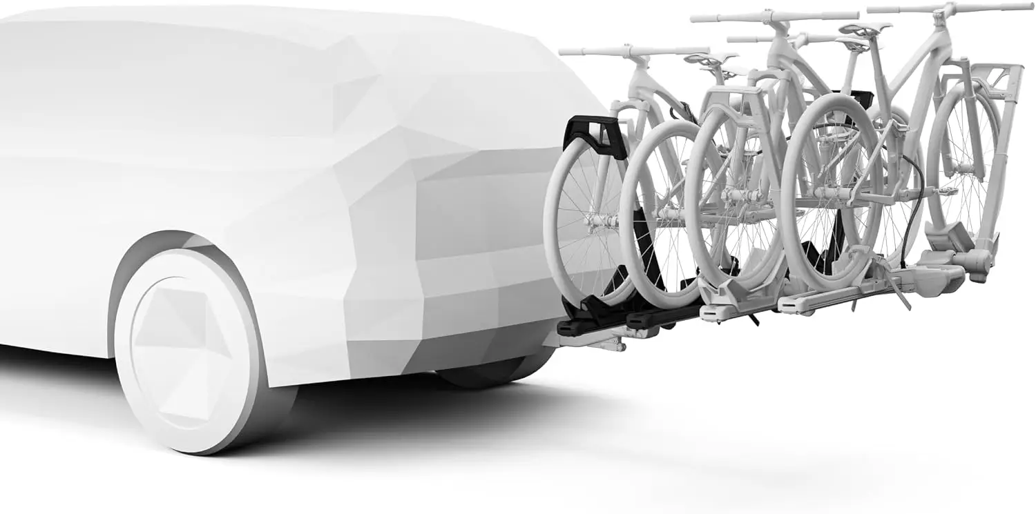 Portabicicletas de tirón Thule Verse 2 entrada de 2" para (2 bicicletas) - Imagen 4