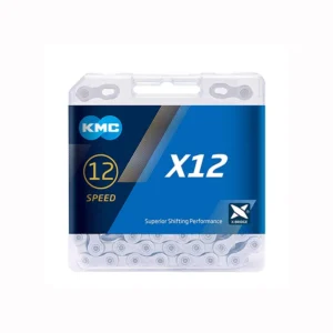 Cadena Kmc 12 Vel 126 links 11/128 Plata