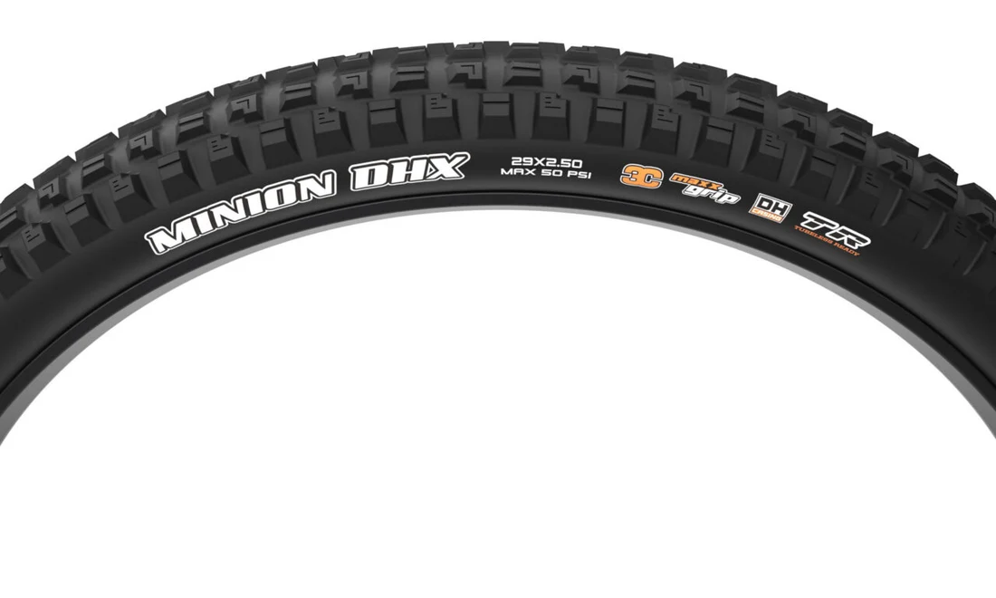 NEW LLANTA MAXXIS MINION DHX – 27.5×2.50 / PLEGABLE / NEGRO / 120×2 TPI / TUBELESS / DOWNHILL V2 / MAXXGRIP - Imagen 2