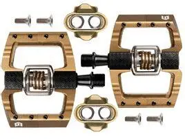 Pedales Clip Crankbrothers Mallet Dh LOIC BRUNI Edicion Especial V2 Bronce - Imagen 2
