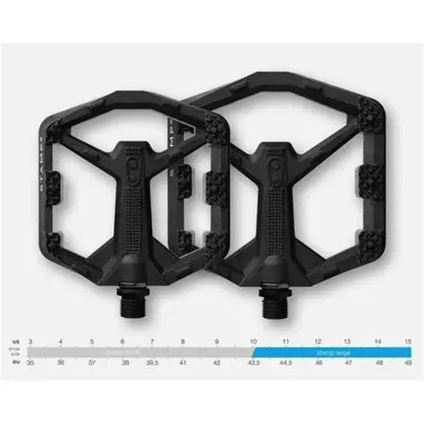Pedales Crankbrothers Stamp 0 Flat Grande - Imagen 3