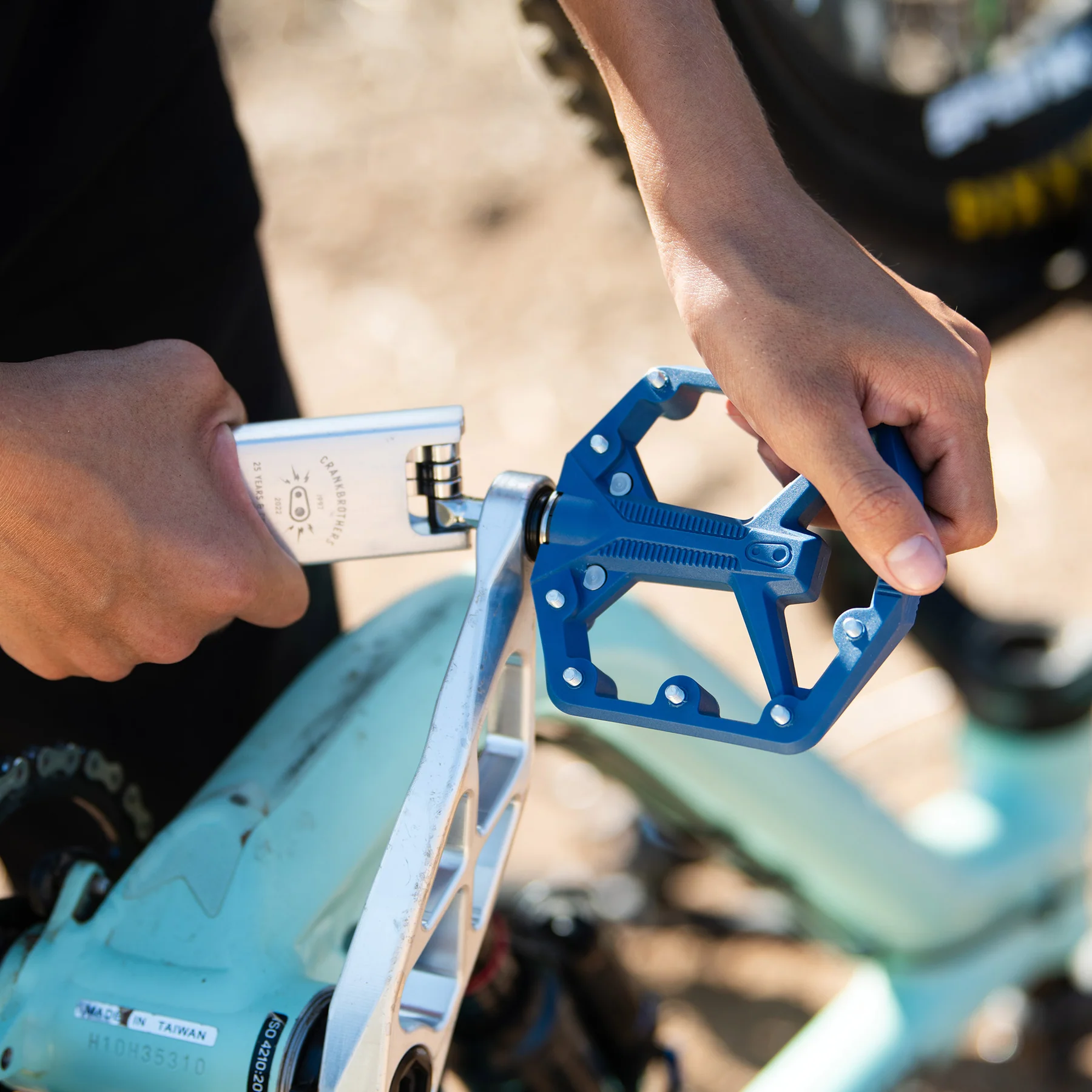 Pedales Crankbrothers Stamp 1 Chicos Plataforma New Version V2 - Imagen 3